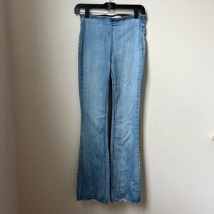 Jessica Simpson Jayda Pull On Flare Leg Sculpt Jeans Women's Size 26